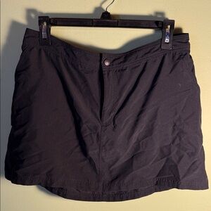 Lands' End Black Swim Skirt
